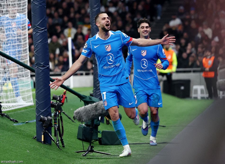 رباعية بايرن تجدد العبور.. وأتلتيكو يتخطى توتنام رغم الخسارة