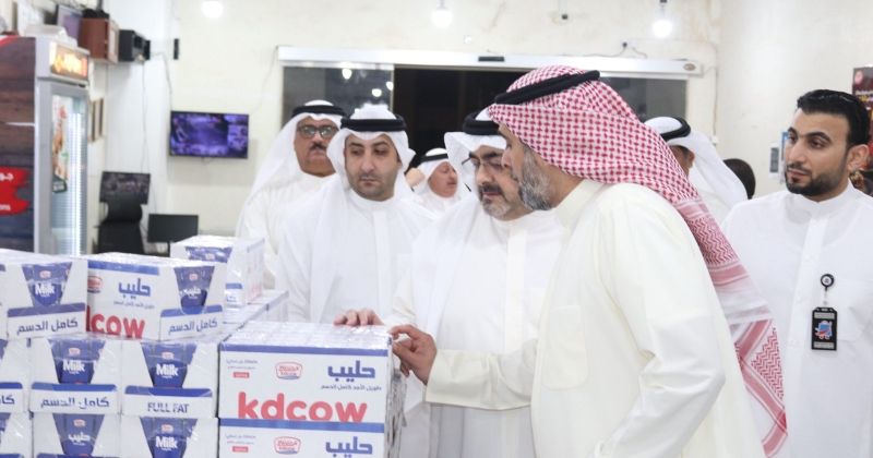 محافظ العاصمة تفقد فرع التموين في «شمال غرب الصليبخات»