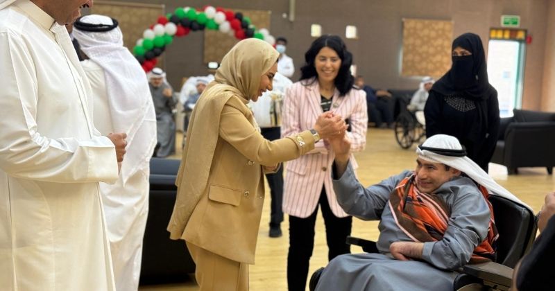 وزير الشؤون تتفقد مركزي الإيواء في الصليبيخات والصباحية التابعين لـ «ذوي الإعاقة»