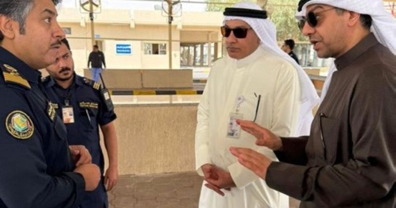 رئيس «الجمارك» يتفقد منفذ السالمي الحدودي ويهنئ الكوادر الجمركية بعيد الفطر