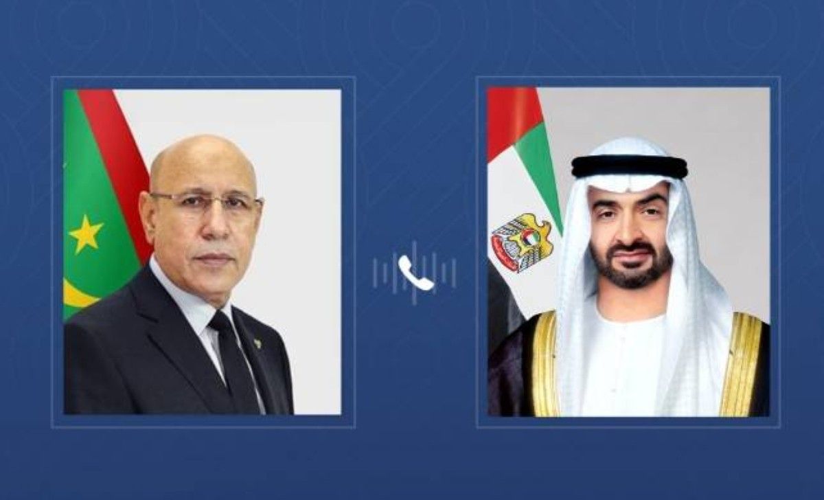 رئيس الدولة والرئيس الموريتاني يتبادلان هاتفياً التهاني بعيد الفطر