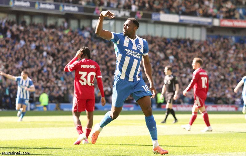 ثنائية ويلبيك تسقط ليفربول في برايتون