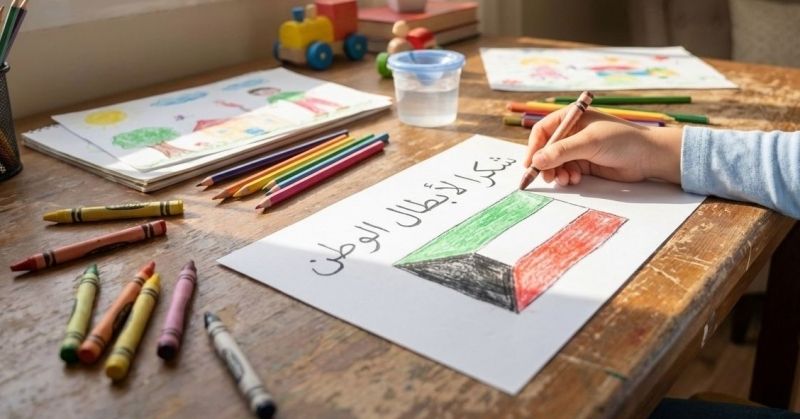 «التربية» تطلق حملة «من قلوب عيالنا إلى أبطال الوطن»