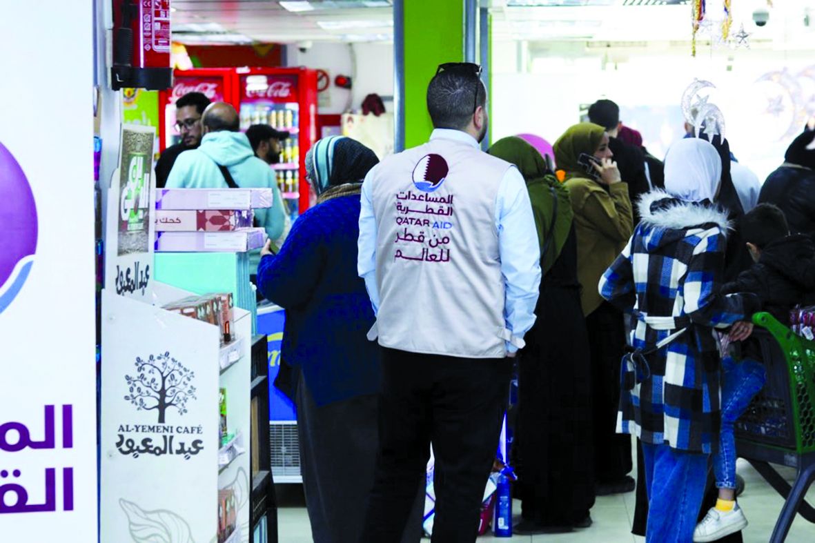 صندوق قطر يدعم 10 آلاف عائلة فلسطينية عالقة في مصر