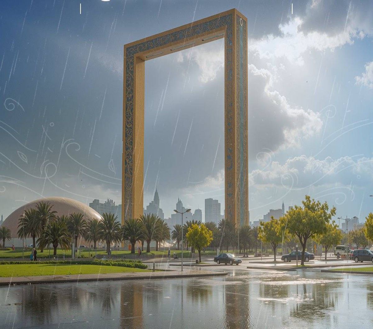 تعرف إلى إرشادات السلامة لبلدية دبي خلال الأمطار والرياح