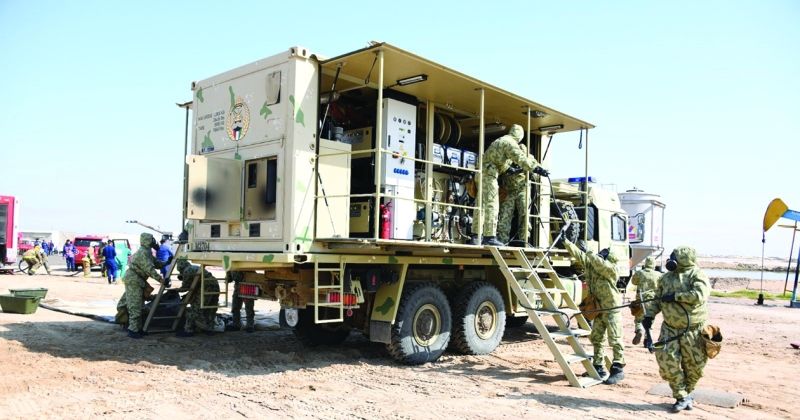 الحرس الوطني... «واجب» على الأرض وفي الأجواء