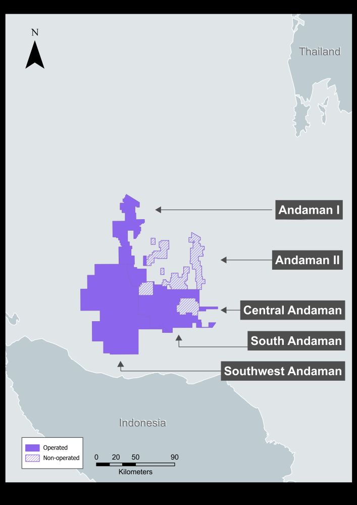 مبادلة للطاقة تحصل على امتياز «جنوب غرب أندامان» في إندونيسيا