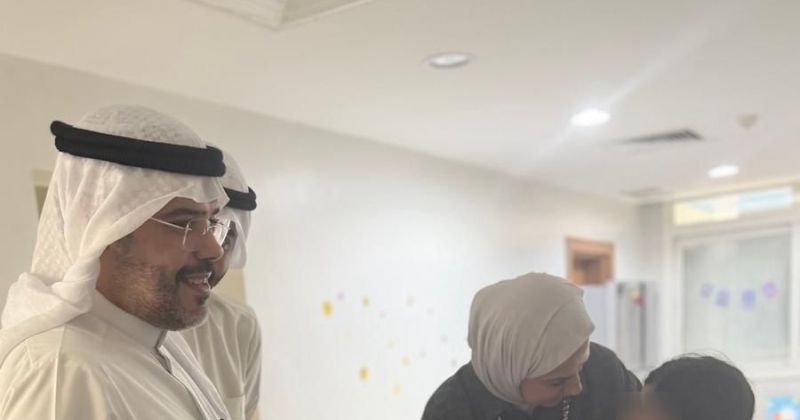 العجمي تفقد دور الرعاية الاجتماعية: جاهزية عالية واستجابة فورية لضمان سلامة النزلاء في ظل التقلبات الجوية