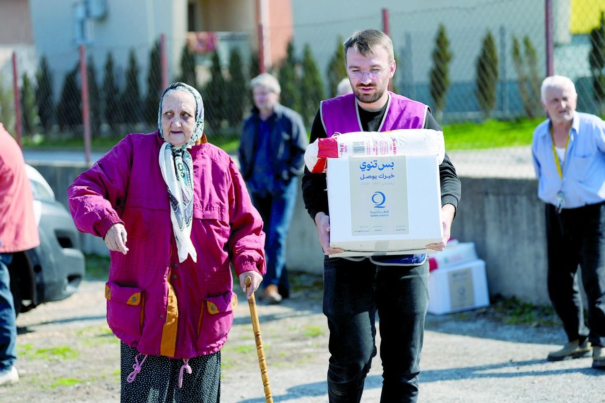 قطر الخيرية: توزيع زكاة الفطر لصالح 706 آلاف شخص في 40 دولة