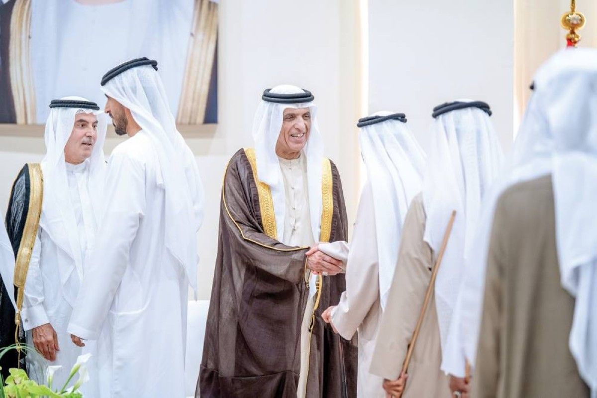 سعود بن صقر يحضر أفراح القواسم والغرير