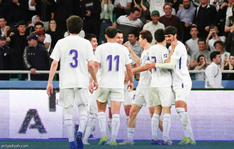 أوزبكستان تقسو على الجابون بثلاثية