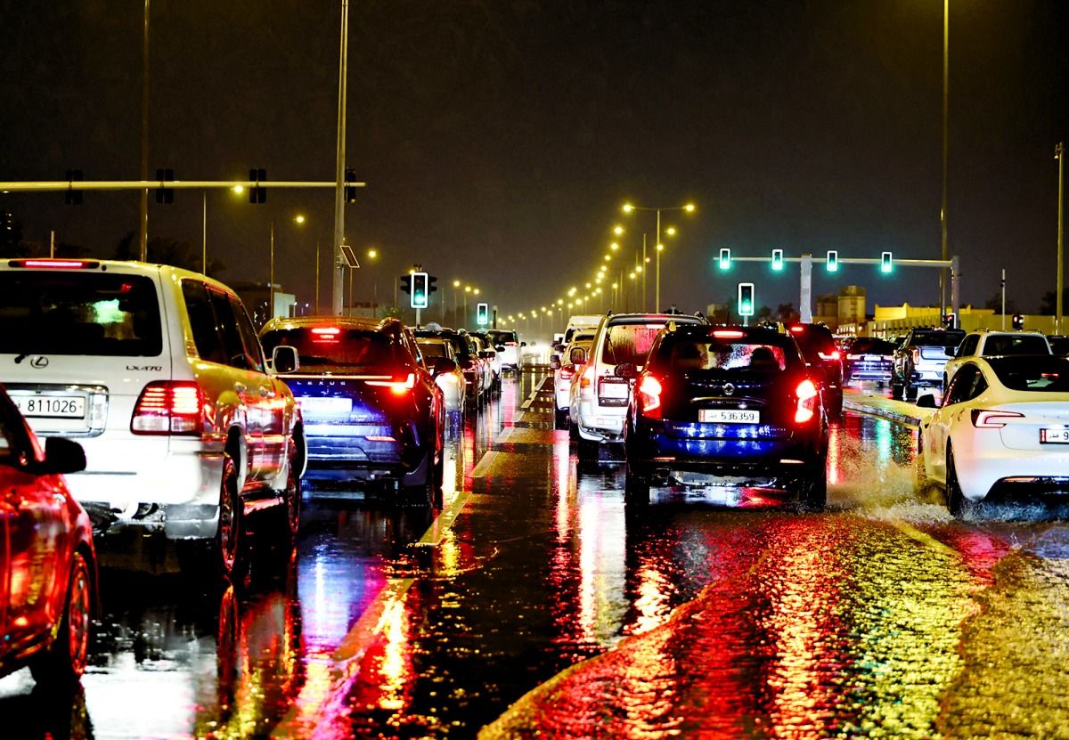 هطول أمطار غزيرة مصحوبة بعواصف رعدية في أنحاء قطر