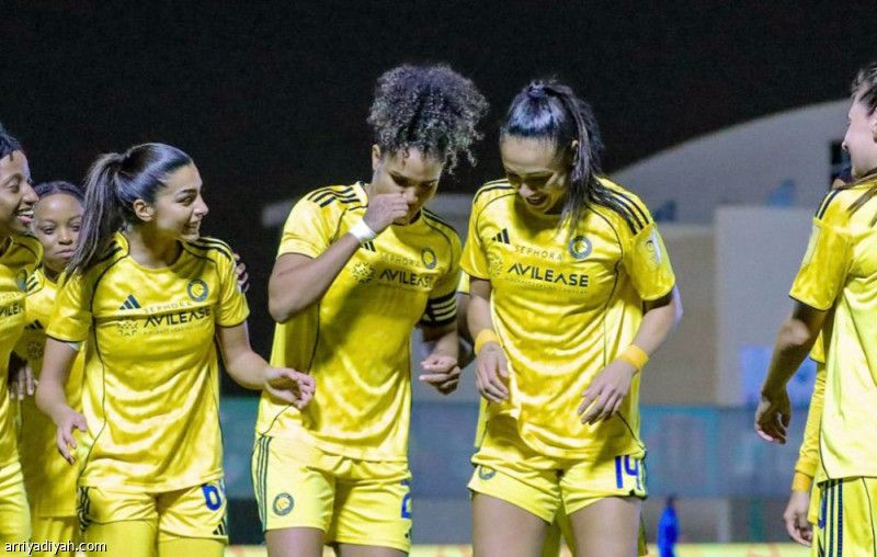 سيدات النصر يحسمن لقب الممتاز برباعية الهلال