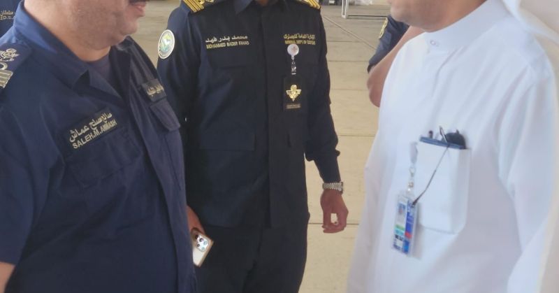 نائب رئيس «الجمارك» تفقد ميناء الشويخ ومركز تفتيش الحاويات: ضمان انسيابية دخول الشحنات واستمرارية العمل بكفاءة عالية