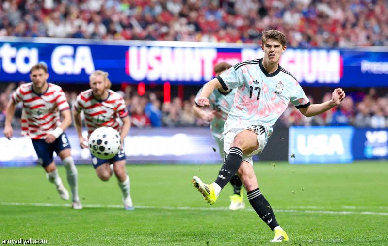 بلجيكا تلتهم أمريكا بخماسية