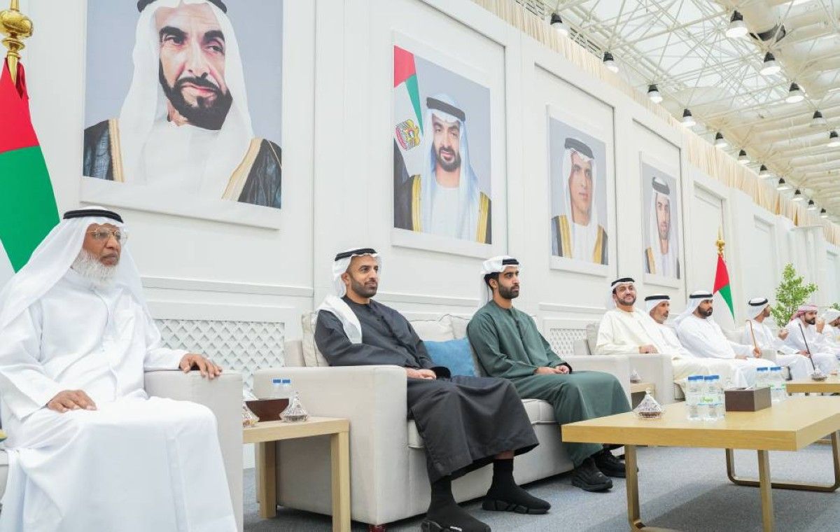 ولي عهد رأس الخيمة يحضر العرس الجماعي الثاني عشر