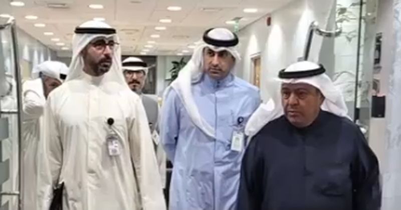 وزير النفط يتفقد ملجأ الطوارئ للاطلاع على مستوى الاستعداد