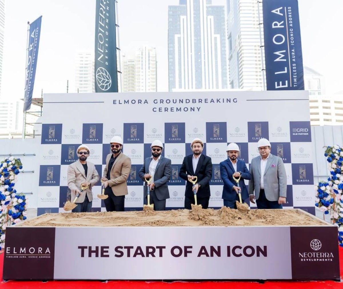 «نيـوتيرا» تضع حجر أساس «إلمورا» في جميرا جاردن سيتي بتكلفة 130 مليون درهم