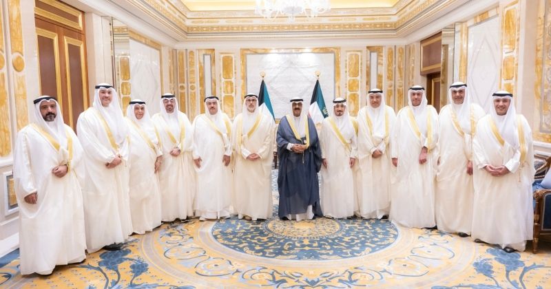 سمو الأمير يستقبل رؤساء البعثات الدبلوماسية الجدد لأداء اليمين القانونية