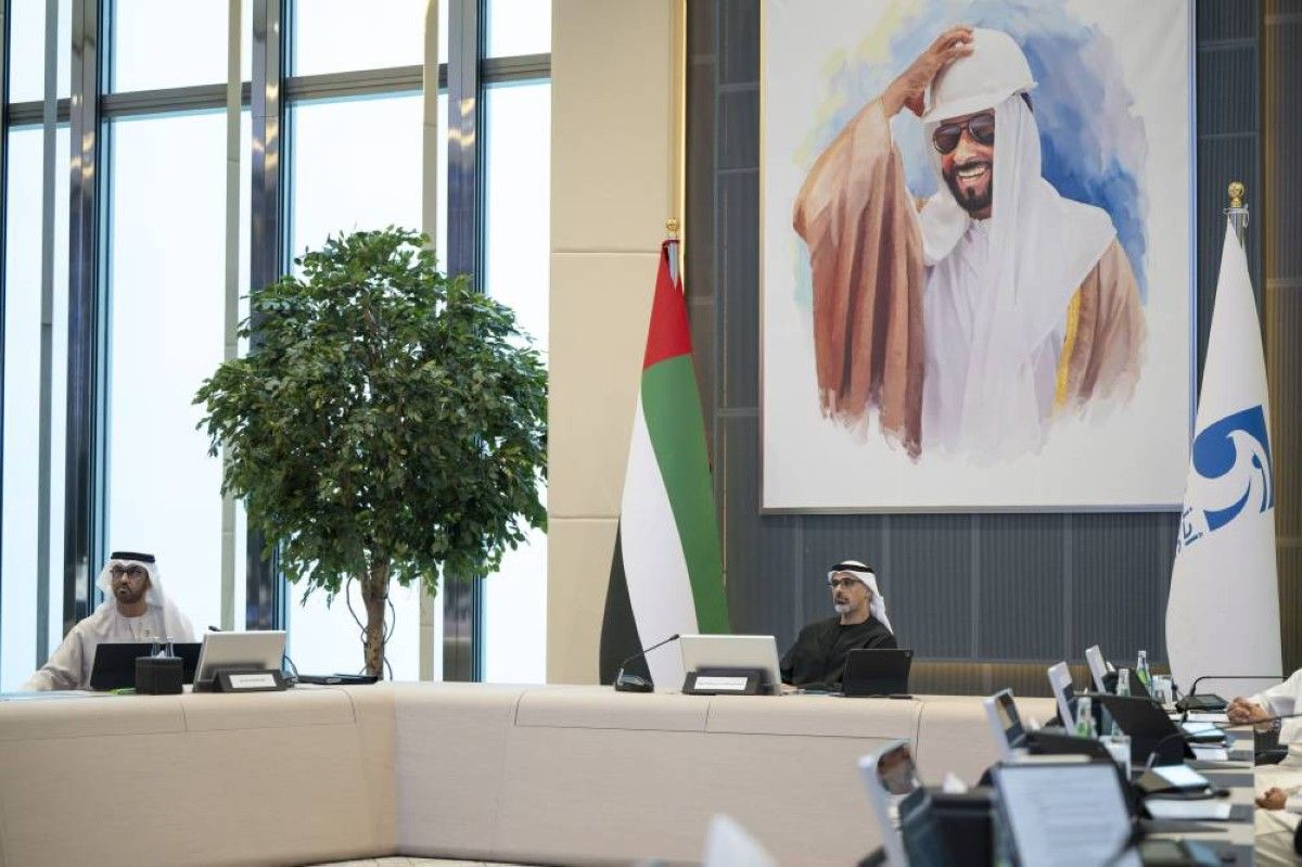 خالد بن محمد بن زايد يترأس اجتماع اللجنة التنفيذية لمجلس إدارة "أدنوك"