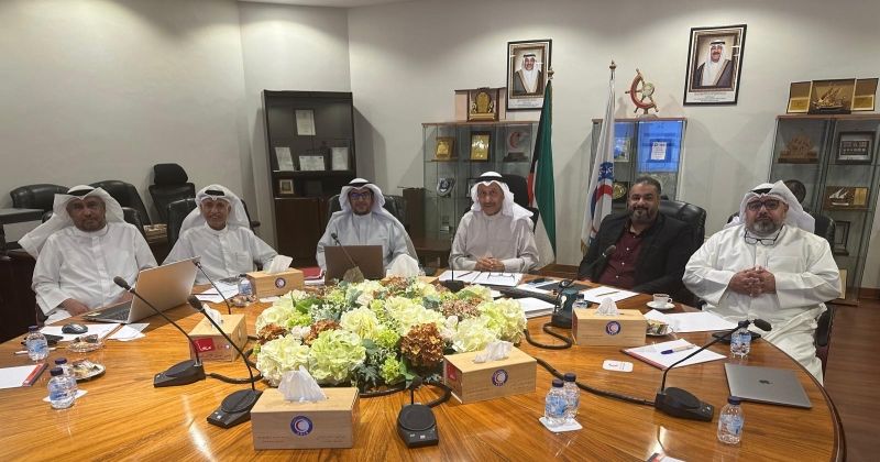 المغامس مترئساً اجتماع مجلس الإدارة