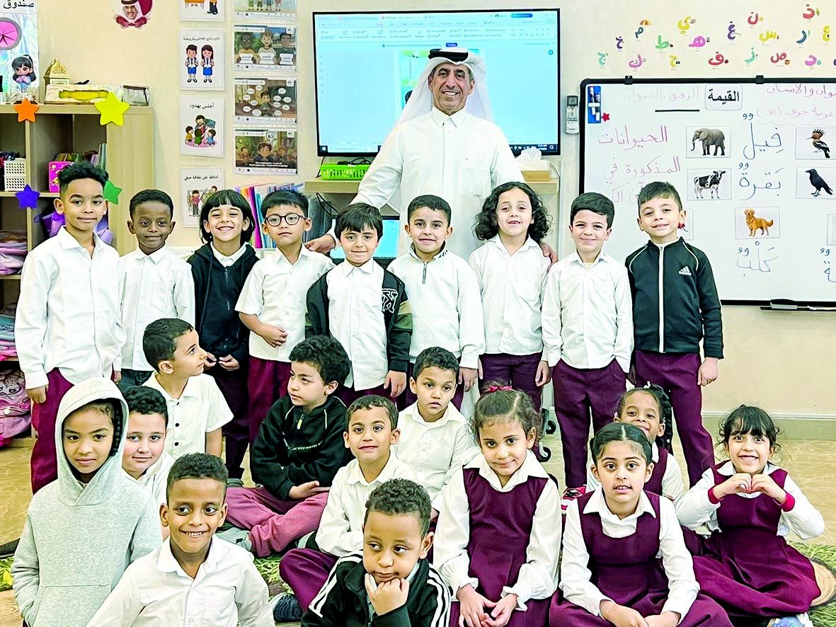 د. إبراهيم النعيمي يتفقد الدراسة الحضورية في «الشمال»