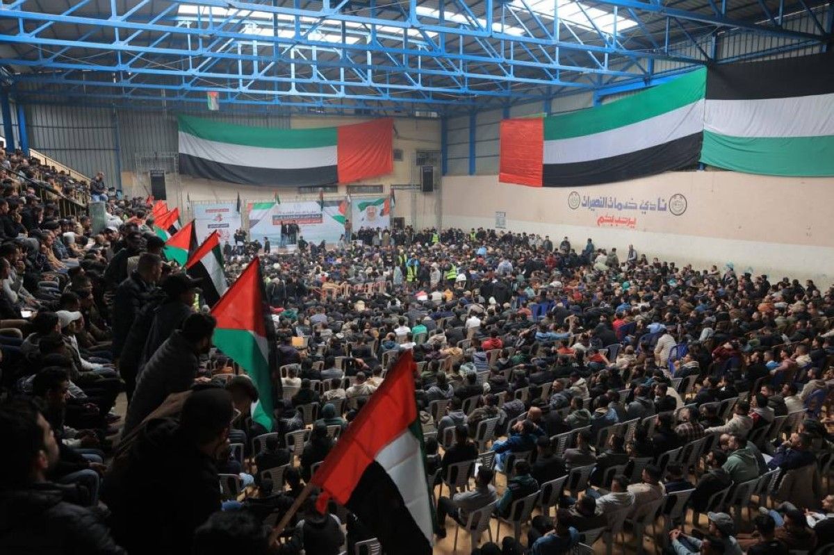 "الفارس الشهم (3)" تُجري قرعة اختيار العرسان المشاركين في حفل"ثوب الفرح 2" بغزة