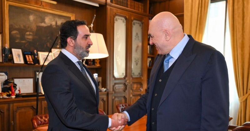 السفير القحطاني بحث مع وزير الدفاع الإيطالي الهجمات الإيرانية السافرة على دول الخليج