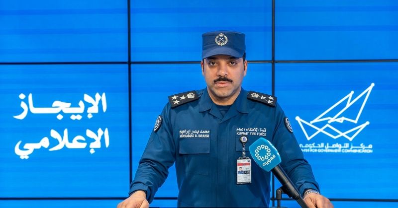 «الإطفاء»: إخماد حريقي مجمعي «الوزارات» و«القطاع النفطي».. دون إصابات بشرية