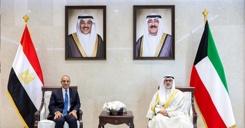 وزير الخارجية يبحث مع نظيره المصري تطورات الأحداث الراهنة بالمنطقة