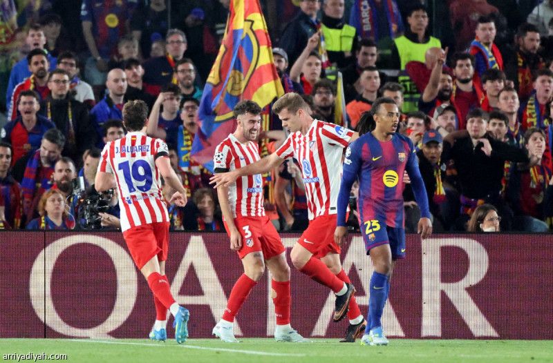 أتلتيكو يقترب.. وبرشلونة على أعتاب مغادرة الأبطال