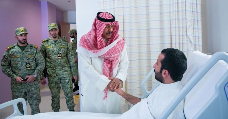 فيصل النواف اطمأن على مصابي «الحرس»: سلامتهم تأتي في مقدمة الأولويات