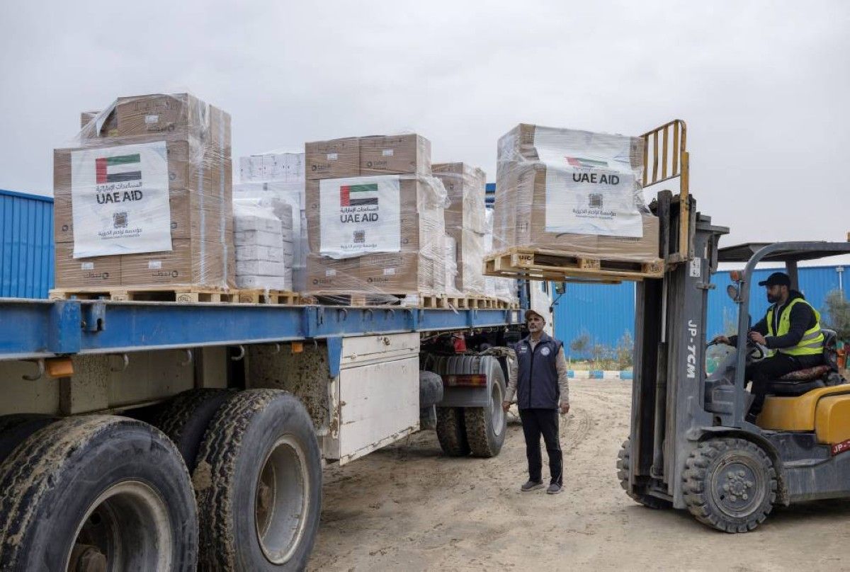 الإمارات تغيث غزة بقافلة مساعدات طبية تحمل 53 طناً