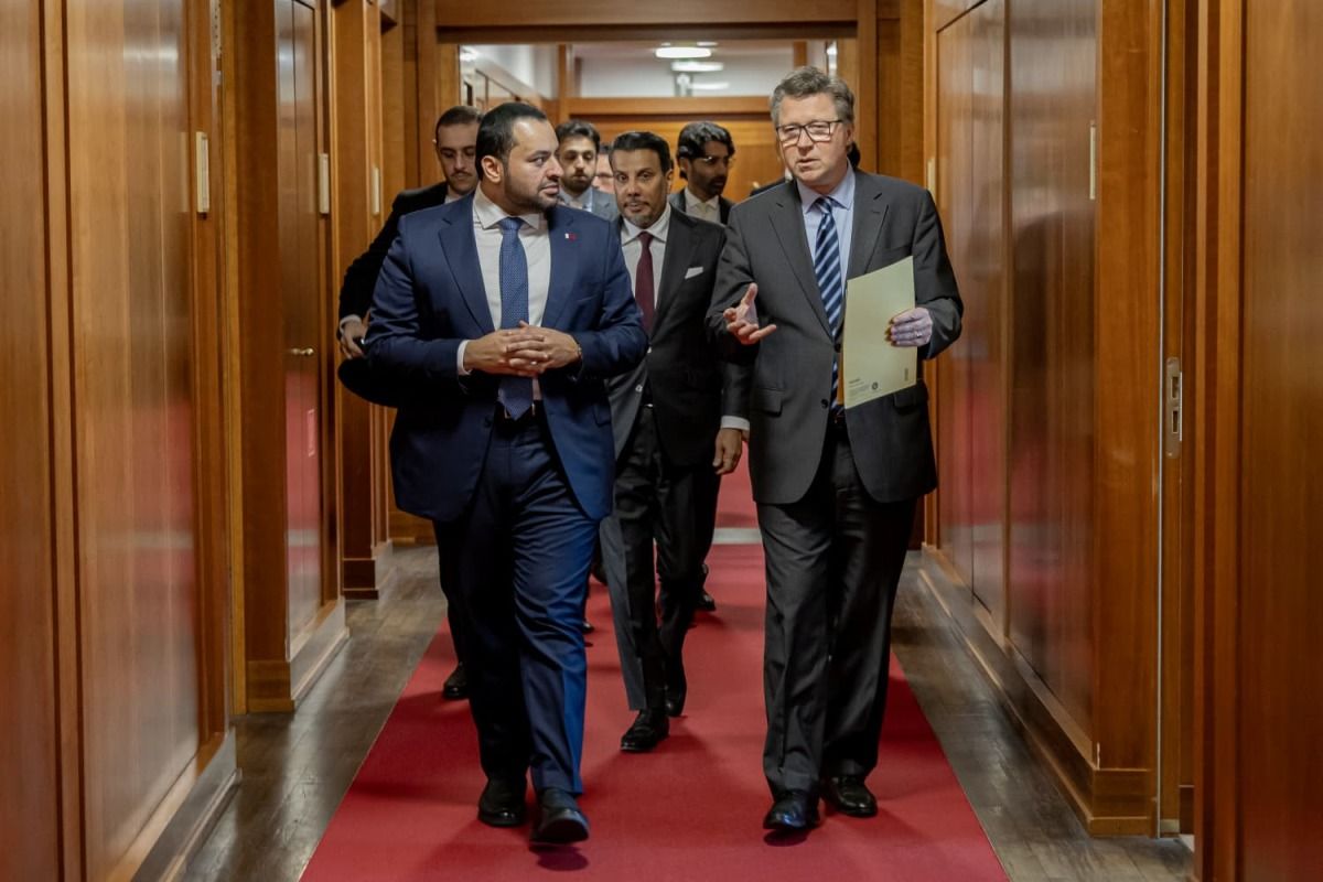 وزير الدولة بوزارة الخارجية يجتمع مع وزير الدولة في وزارة الخارجية الألمانية