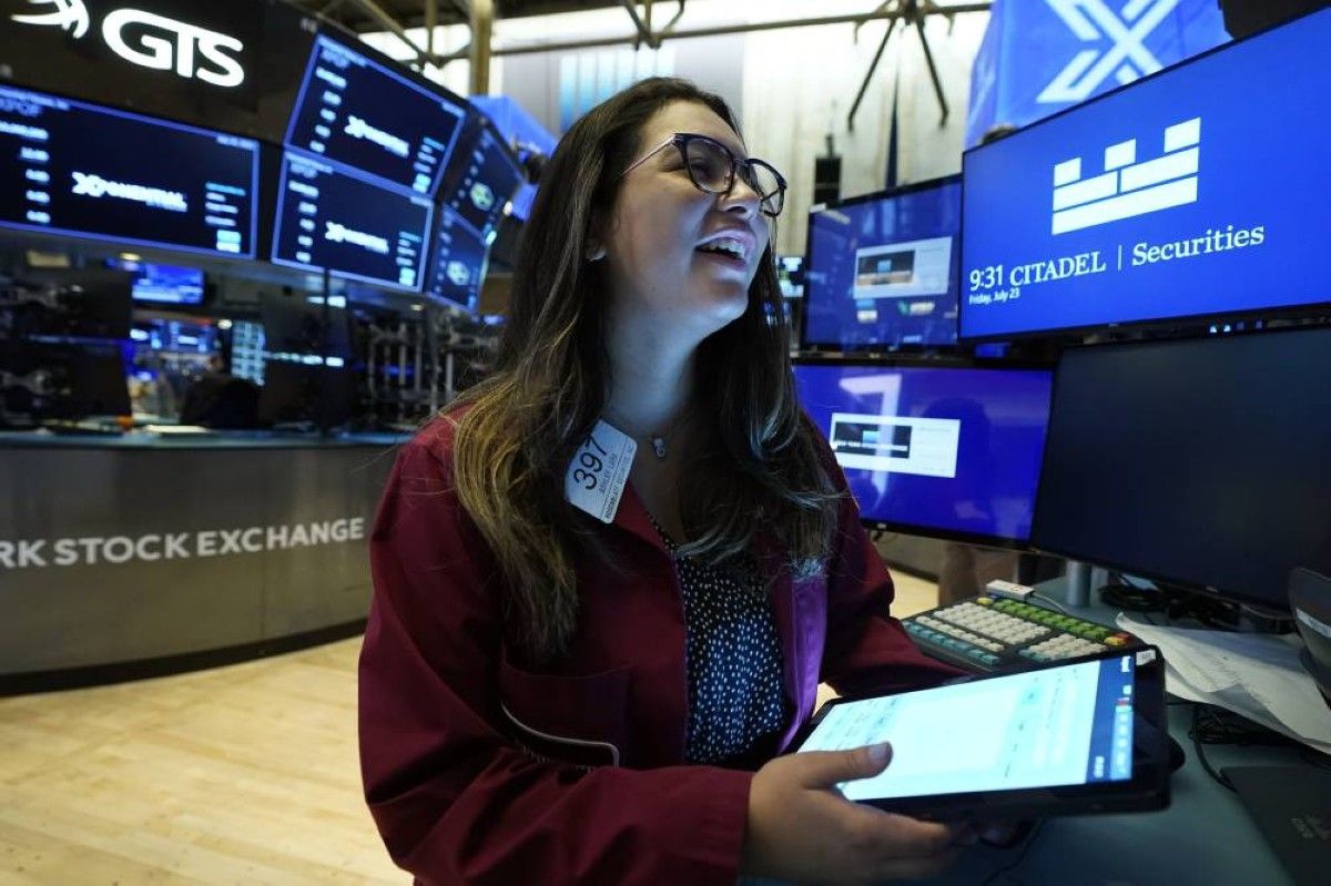 ارتفاع مؤشر داو جونز الأمريكي بأكثر من 1000 نقطة