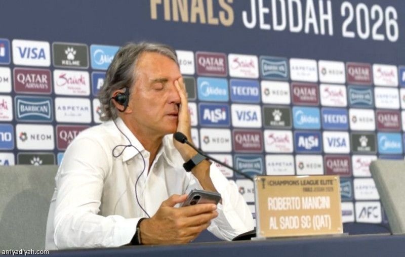 مانشيني: هزمونا لأنهم ارتاحوا أكثر منا