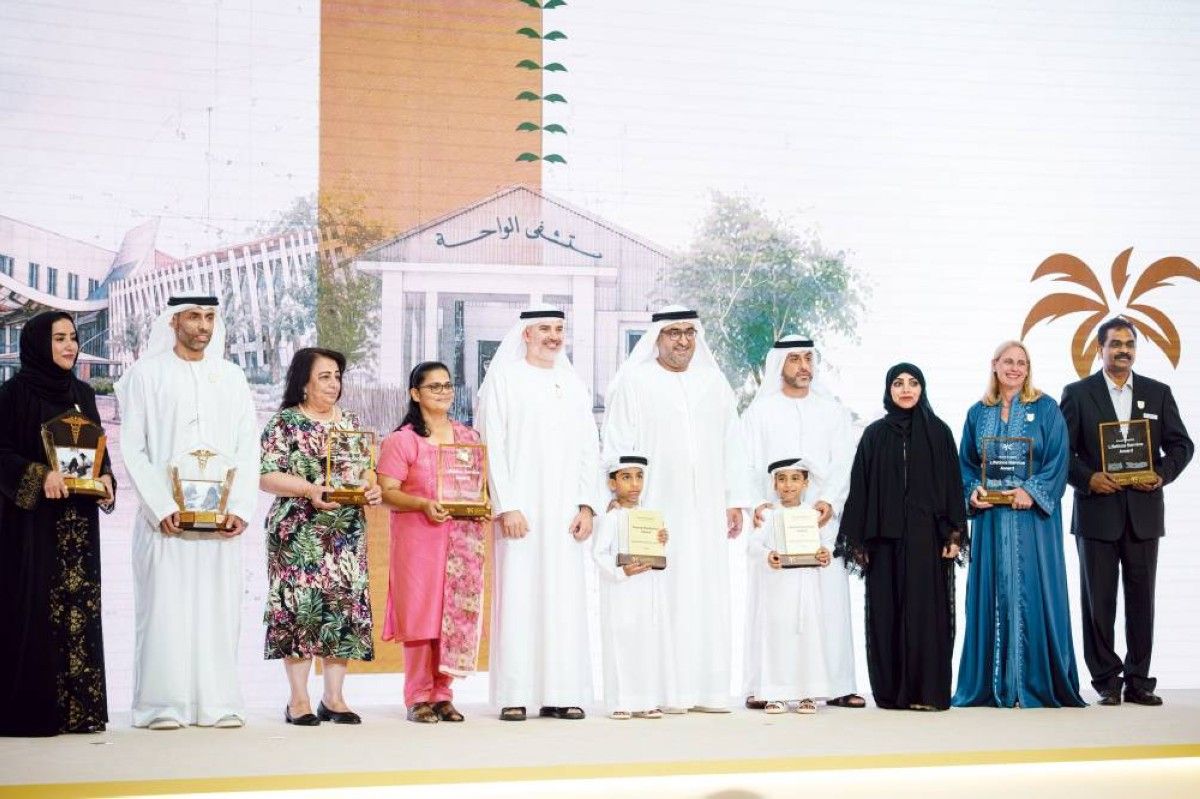 محمد بن حمدان بن زايد يشهد الاحتفال بالذكرى الـ65 لتأسيس مستشفى كند