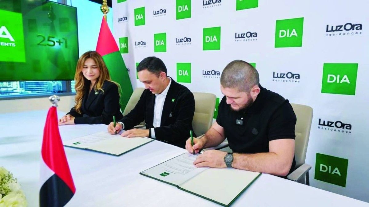 حبيب محمدوف أسطورة «يو إف سي» يدخل عالم عقارات دبي