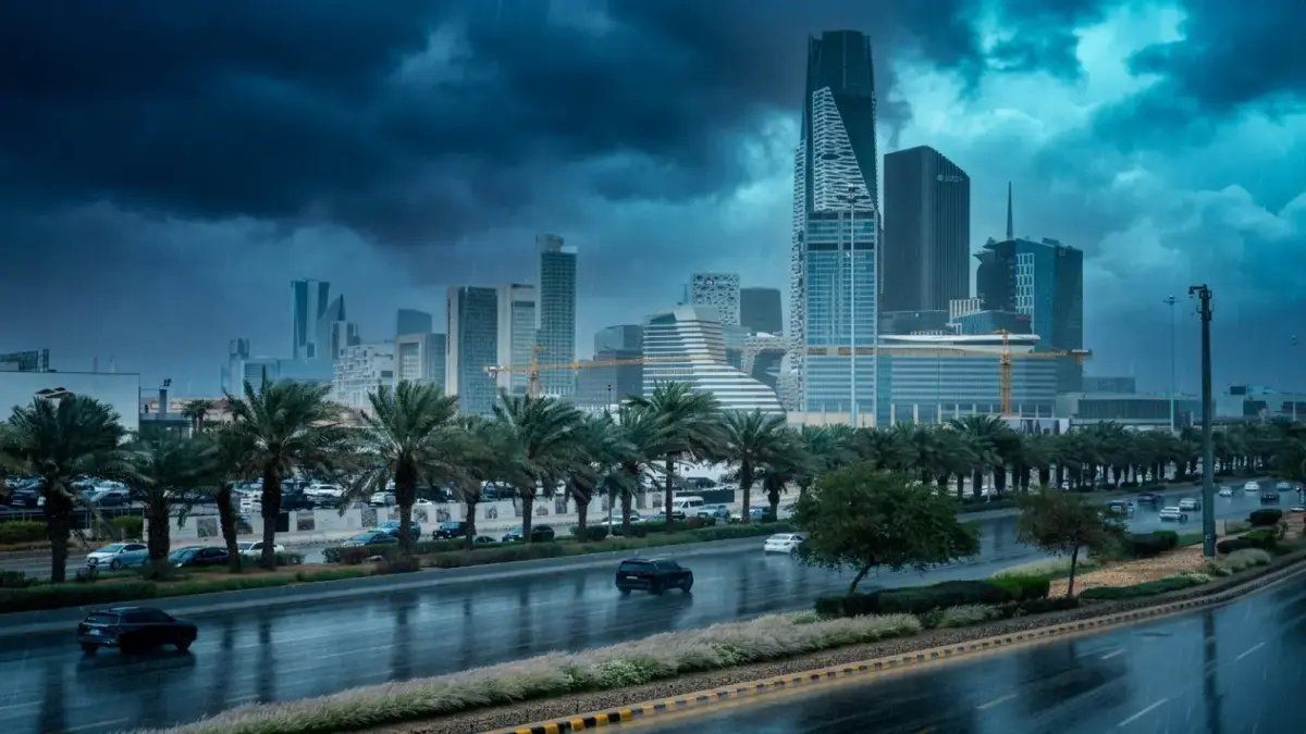 رسمياً: أمطار متوسطة تضرب منطقة الرياض و17 مدينة ابتداءً من اليوم - الأرصاد والدفاع المدني يوجهان تحذيرات عاجلة