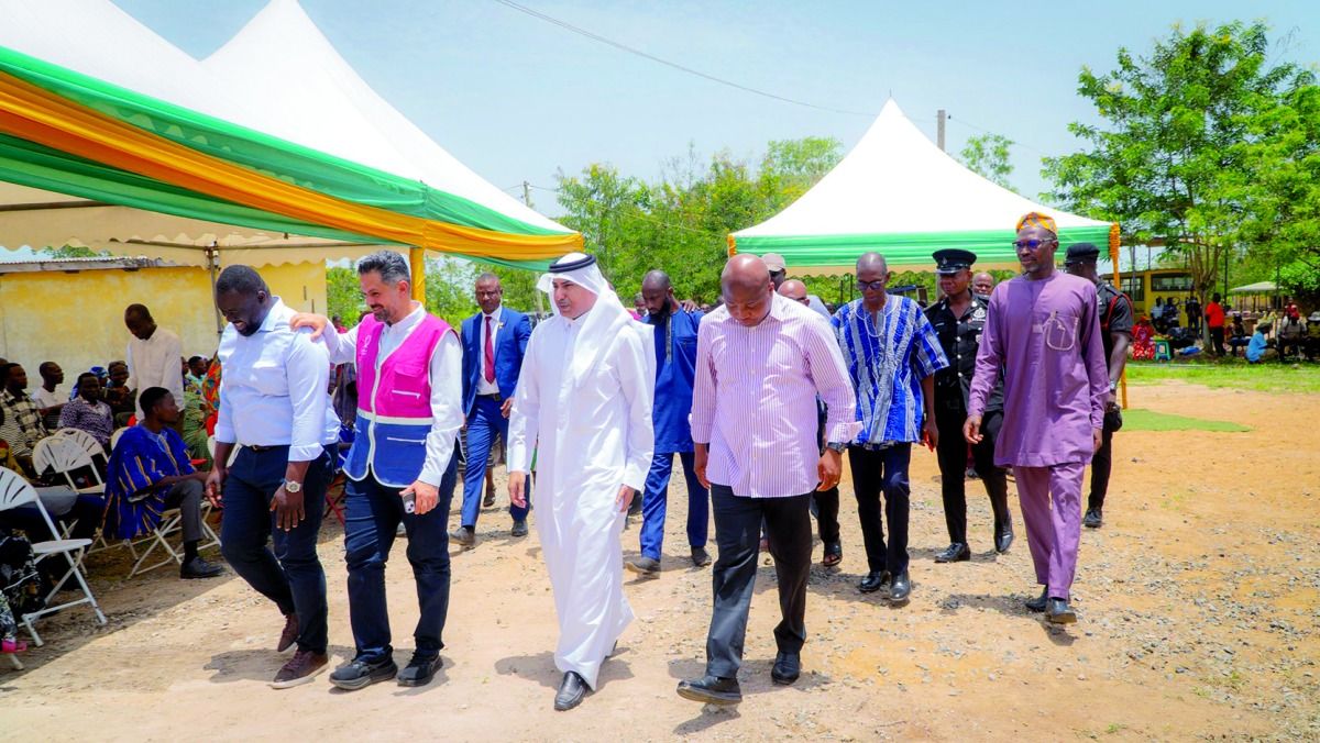 افتتاح مجمع خدمي جديد لقطر الخيرية في غانا