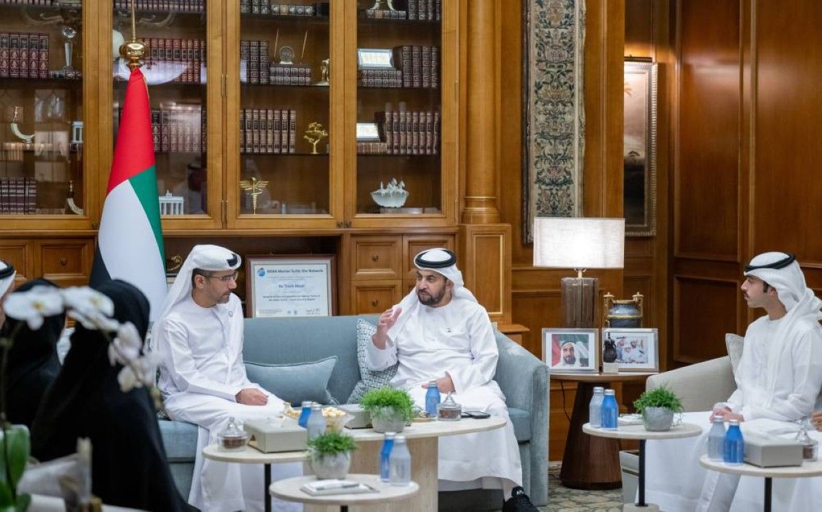 حمدان بن زايد: محمد بن زايد حريص على تعزيز التنمية في الدولة