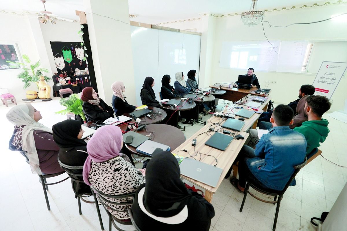 الهلال القطري يفتح آفاقاً جديدة لشباب غزة