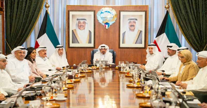 العبدالله مترئساً اجتماع مجلس الوزراء