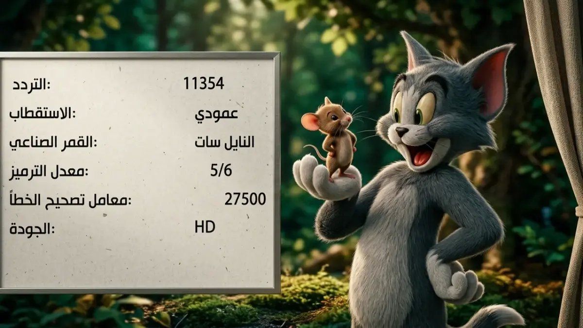 رسمياً: تردد توم وجيري الجديد على نايل سات 2026… شاهدها الآن بأعلى جودة بلا فواصل!