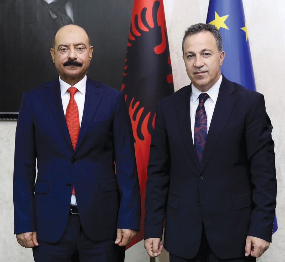 استعراض التعاون مع ألبانيا