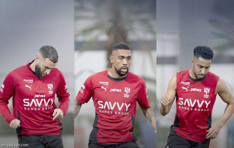 قبل ضمك.. الهلال يستعيد بنزيما وسالم ومالكوم