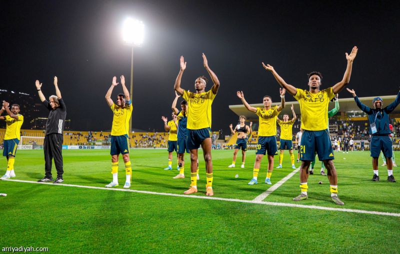 3 خماسيات نصراوية على طريق النهائي