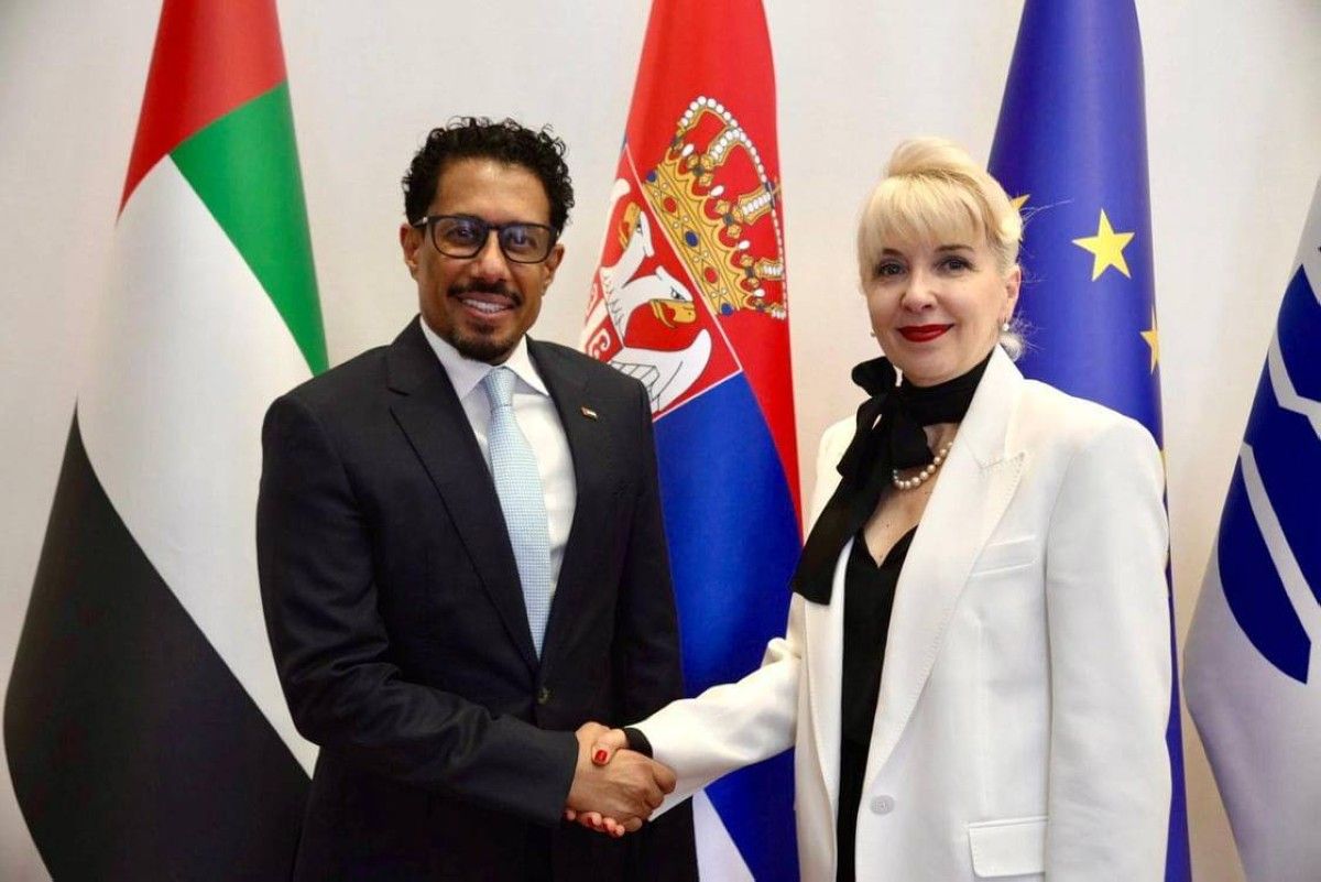 سفير الإمارات يبحث مع وزيرة التجارة الداخلية والخارجية بصربيا سبل تعزيز التعاون المشترك
