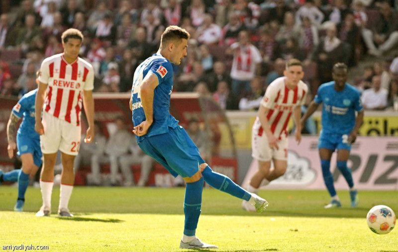 ليفركوزن يخطف نقاط كولون.. وهايدنهايم يتمسك بفرصة البقاء