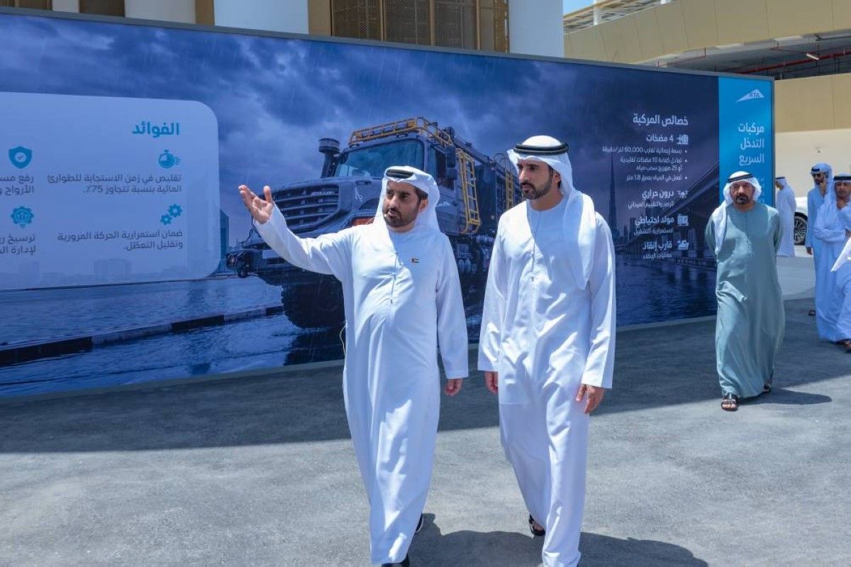 حمدان بن محمد يتفقد مبادرات ومشاريع نوعيّة في دبي